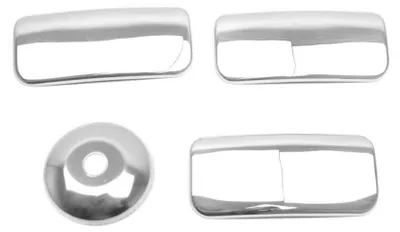 Obrázek produktu pro Kryty klik dveří pro Ford Transit 2000-2014 3dveřové nerezové 4x