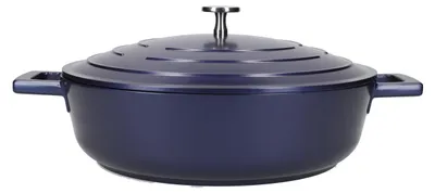 Produktbild von MasterClass Bräter Blau - ø 28 cm / 4 liter - Standard-Antihaftbeschichtung