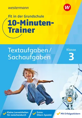 Produktbild von Fit in der Grundschule - 10-Minuten-Trainer. Textaufgaben/Sachaufgaben