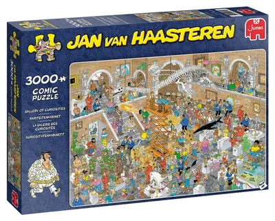 Productafbeelding van Jan van Haasteren - Kabinet van curiositeiten - 3000 onderdelen