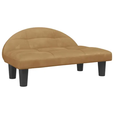 Produktbild von Hundebett Braun 70x52x30 cm Samt