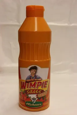 Produktbild von Oliehoorn Wimpie Saus 900ml Flasche (Süß pikante Sauce)