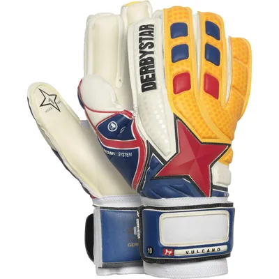Immagine prodotto di Guanti da portiere Derbystar Vulcano bianchi