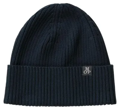 Produktbild von Marc O'Polo Mütze Knitted Beanie Dark Navy dunkelblau