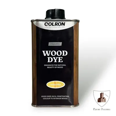 Produktbild von Colron Wood Dye 250 ml Jacobean Dark Oak– Holzbeize mit UV-Schutz, schnell trocknend, innen