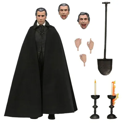 Obrázek produktu pro Horor Drákuly, 1958. Nejlepší figurka společnosti Hammer Films, postava hraběte Drákuly, výška 18 cm