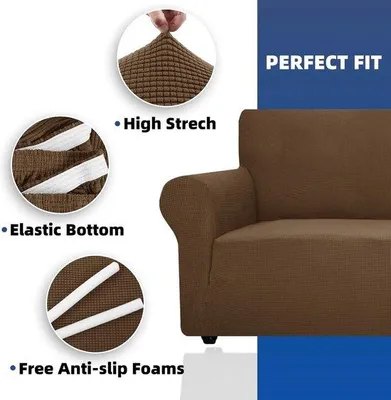 Produktbild von Famanu Stretchbankbezug Elastisch - Braun