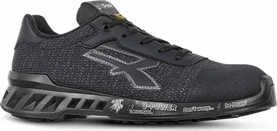 Immagine prodotto di U-POWER RED LEVE SCOTT, scarpe di sicurezza, scarpe da ginnastica unisex leggere e resistenti alle forature, suola a cesto, inserto Infinergy, con puntale in alluminio - 46