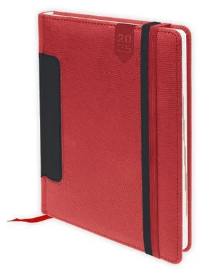 Produktbild von Trötsch Buchkalender A5 Rot 2025