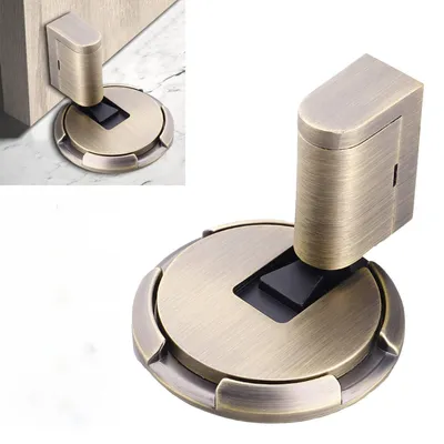 Obrázek produktu pro Magnetické dorazy do dveří (bez nutnosti vrtání) (mosazné)