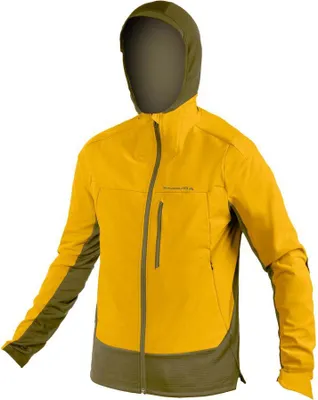 Image de Endura MT500 Polartec Jacket E9197 - hommes, hiver, capuche, jaune moutarde - Taille S