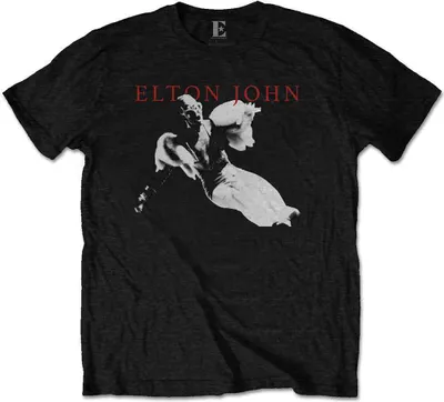 Obrázok produktu pre Elton John Homage 1 Black M Tričko