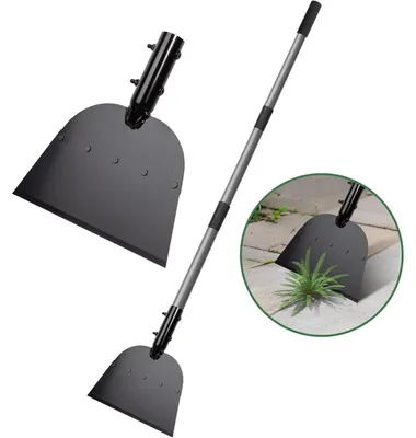 Zdjęcie produktu dla Walensee płaska łopata skrobaczka do lodu skrobaczka do lodu 136cm | narzędzie ogrodowe chodnik trawnik chwasty