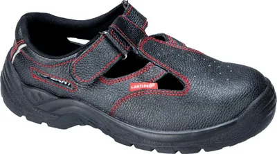 Immagine prodotto di Schwarze Ledersandalen, S1 Fo Sr, "43", Ce, Lahti