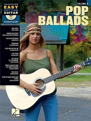 Produktbild von Pop Ballads (+CD): for easy rhythm guitarplayalong vol.8 (in tablature)