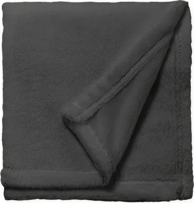 Produktbild von Kuscheldecke Flauschig 220x240 cm anthrazit kuschelig Tagesdecke Fleecedecke