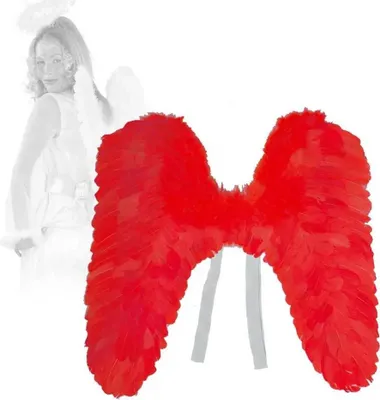 Produktbild von Fritz Fries & Söhne GmbH & Co., Fries Fritz / Partychic FRIES - Engelsflügel rot, 55 x 51 cm Sonstige