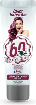 Produktbild von Hairgum Sixty'S Farbe, Magenta 60 ml