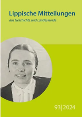 Obrázek produktu pro Lippische Mitteilungen aus Geschichte und Landeskunde