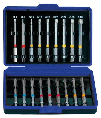Produktbild von Projahn 1/4" Bit Box 18-teilig 75 mm Langbits