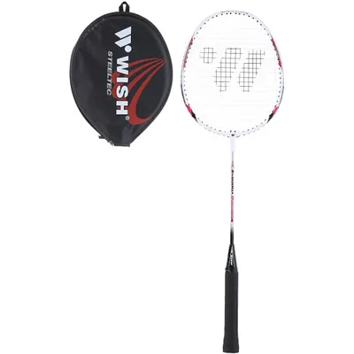 Produktbild von Badmintonschläger WISH Steeltec 9, rot