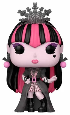 Image de Poupée Monster High Draculaura avec accessoires, taille 11 pouces