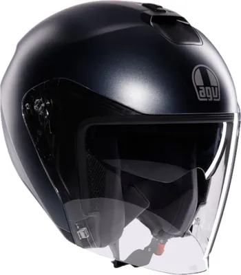 Produktbild von Agv Irides E2206 Jethelm Schwarz M Schwarz M