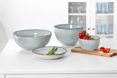 Produktbild von Suppenteller 21cm 6er Set Alicante grau