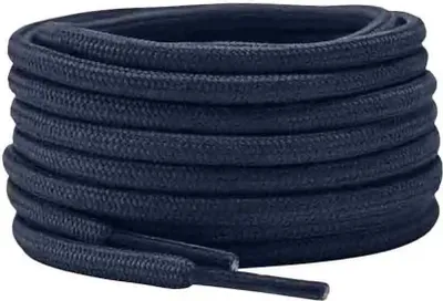 Runde Schnürsenkel in Blau Navy - 100cm