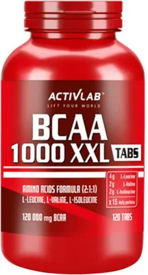 Produktbild von Activlab BCAA 1000 XXL (120) Standard - Aminosäuren - BCAA