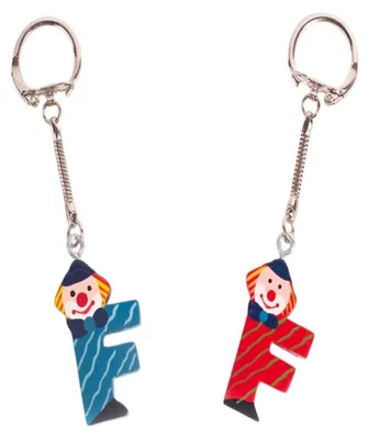 Obrázek produktu pro Klíčenka s písmenem klaun F
