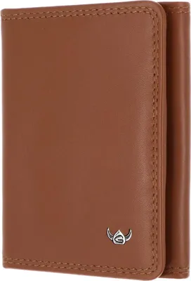 Produktbild von Golden Head Leder Kartenetui Polo RFID Protect Minischeintasche 1012 Cognac braun