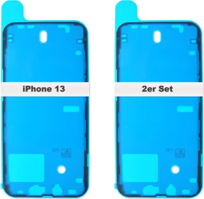 Produktbild von 2x iPhone 13 Rahmen LCD Display Kleber Schwarz Dichtung Klebefolie Wasserdichtung Neu