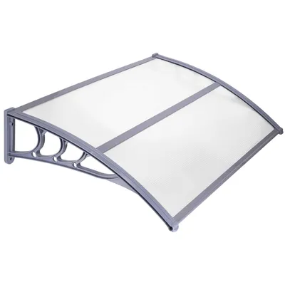 Produktbild von Springos® Türvordach Vordach über Haustür Balkon Regenschutz 150 x 75 x 23 cm