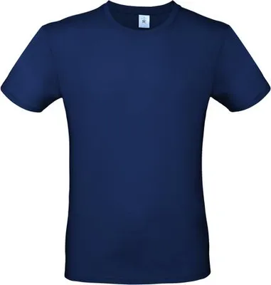 Produktbild von Herren-T-Shirt, Kurzarm - B&C #E150 - navy - Größe M