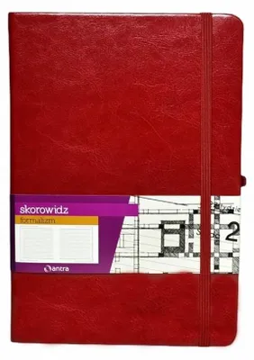 Produktbild von Antra Skorowidz, Format A5, Formalstil, Rot, 208 Seiten
