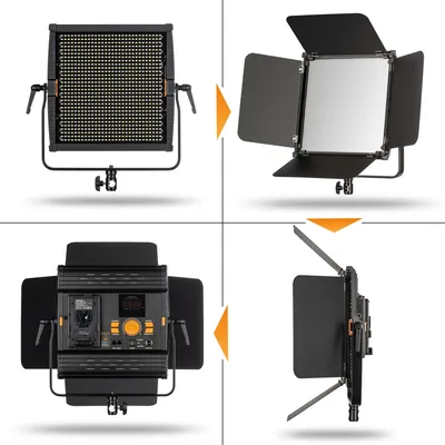 Produktbild von Walimex pro LED Niova 100-F Pro 100W Bi Color Set3 (1023218)