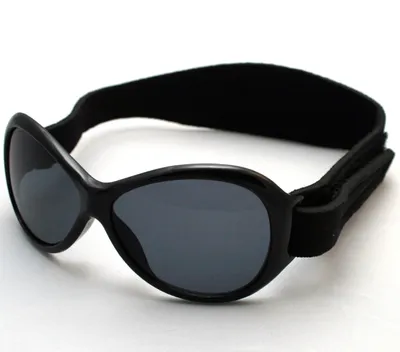 Produktbild von KidzBanz Kindersonnenbrille 100% UV-Schutz 2-5Jahre RETRO Retro BLack Alter2-5Jahre