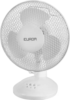 Productafbeelding van Eurom VT9, Binnenventilator met schoepen, Wit, Vloermodel, Tafelmodel, Kunststof, 22,5 cm, 25 W