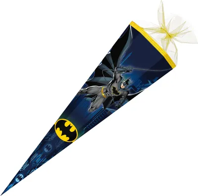 Produktbild von Nestler Schultüte DC Batman eckig mit Tüllverschluss 85cm