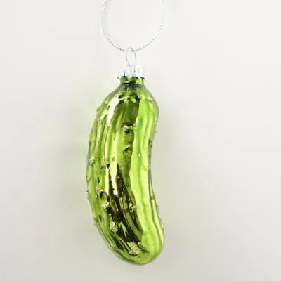 Immagine prodotto di Boltze Weihnachtsanhänger Gurke (Weihnachtsgurke, Weihnachtsbaumschmuck) 2029120