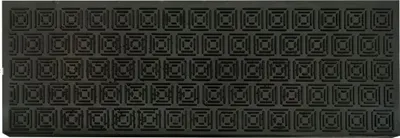 Produktbild von Rutschfeste Gummi-Treppenstufe 73x24 cm schwarz