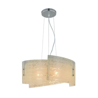 Immagine prodotto di Lampadario SIGNA bianco Trio 302500301