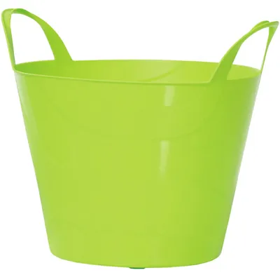 Produktbild von Prosperplast Flexibler Eimer - 30 Liter - grun - Waschekorb - Waschzuber