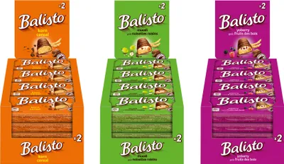 Produktbild von Balisto Riegel 3x 20x37g Müsli, Korn & Yoberry