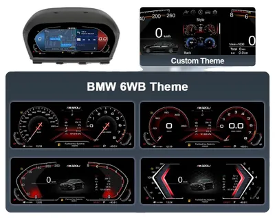 Obrázok produktu pre Digitálny prístrojový panel, navigácia v reálnom čase, integrácia so smartfónom, verzia F20 s CarPlay