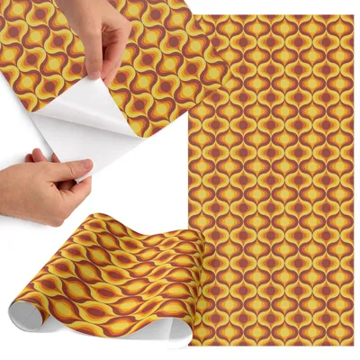 Produktbild von Möbelfolie 50x100 cm - Klebefolie Möbel - Selbstklebende Folie - Folie für Möbel - Möbelfolie Küche - Klebefolie Küche - Möbelfolie Schrank - Wasserdicht - Abwaschbar - Selbstklebend - Luftblasenfrei - Rückstandslos entfernbar - Lebensmuster