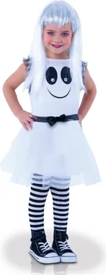 Produktbild von Geister Kostüm für Mädchen 8-10 Jahre