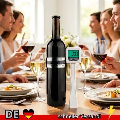 Produktbild von Weinkragen-Thermometer Bar Getränkewerkzeug Clevere Flasche