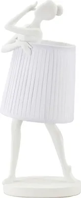 Zdjęcie produktu dla o Ferretti lampa stołowa Ballet E14 Ø 29x25x62,5 cm biały